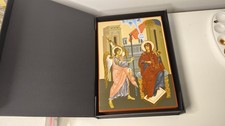 Ortodoxische Ikone Mariä Verkündigung / Buna Vestire /Hand made/ Unikat