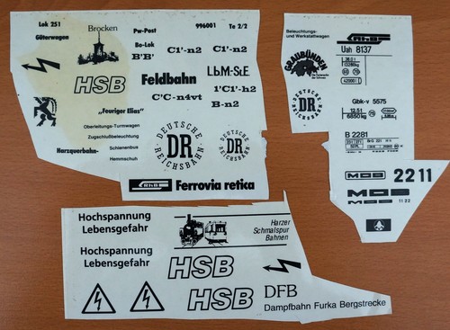 Lgb aufkleber beschriftung hsb - lgb,