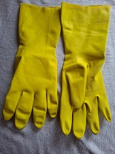 Premium Gummihandschuhe Gelb