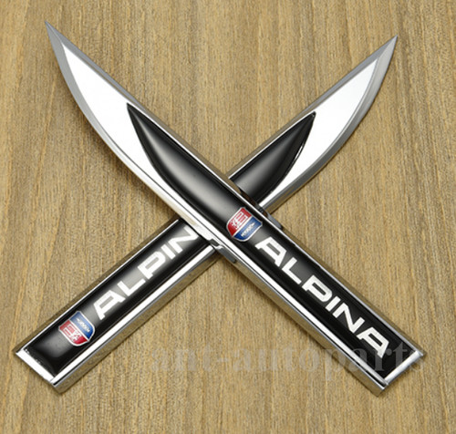 Paar metall alpina emblem auto - emblem,