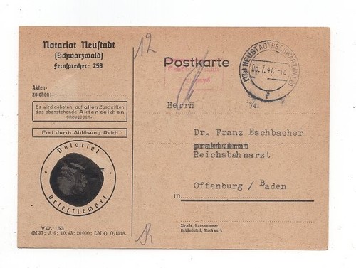 Gebühr bezahlt postkarte - gebühr,