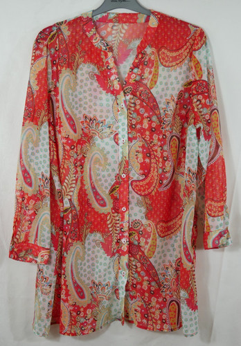 Traumhafte lange bluse bunt - traumhafte,