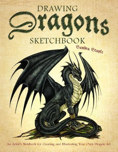 Drawing dragons sketchbook - drawing,