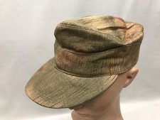 FELDMÜTZE 58 CAMO TARNMÜTZE WEHRMACHT LUFTWAFFE HG DIVISION SUMPFTARN TEXLED