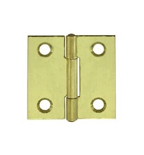 Metafranc Scharnier schmal Messing verschiedene Größen wählbar