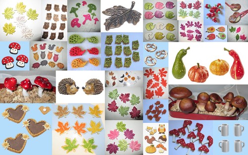 Streuteile herbst blätter - streuteile,