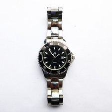 solide HERREN ARMBANDUHR, "AURIOL"- Quartz, Datum, Zentralsekunde, neue Batterie