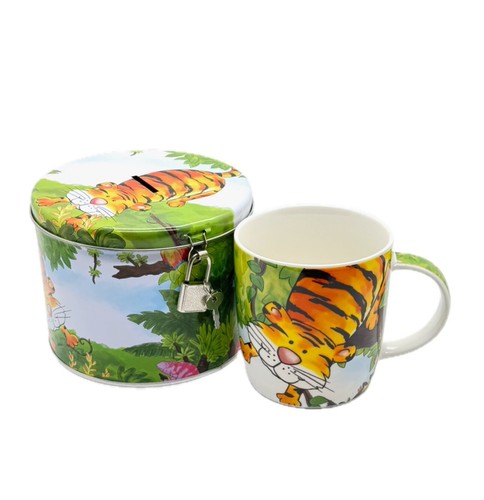 Becher tiger mit - becher,