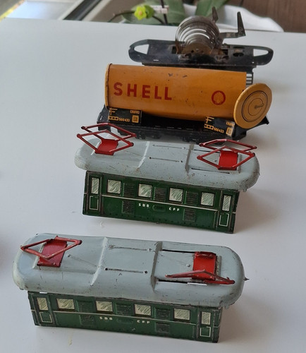 Konvolut blech eisenbahnen - konvolut, blech-eisenbahnen