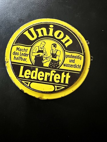 Blechdose union lederfett - union,