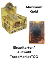 YUGIOH! MAGO/ Maximum Gold/ Einzelkarten/Auswahl/ Deutsch/ Near Mint/ Rare