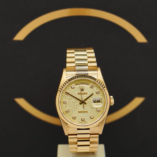 Rolex day date dia - dia, ref