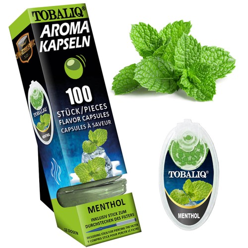 Tobaliq mentol aromakapseln - mentol,