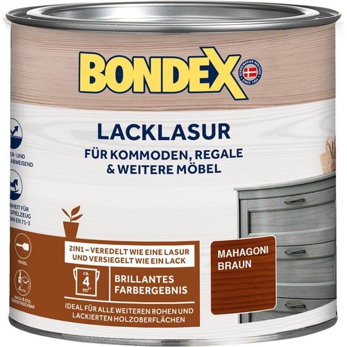 Bondex lacklasur 375 - lacklasur, 0,375-0,75