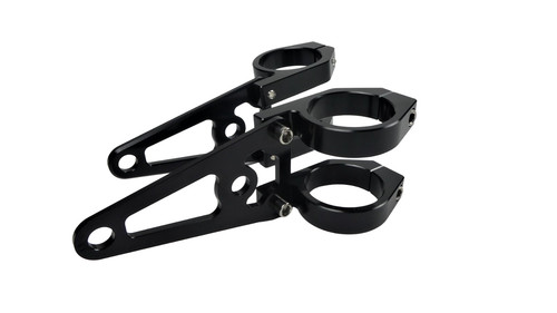 Alu lampenhalter schwarz 45mm - schwarz,