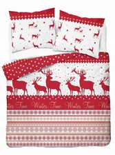 Weihnachts Bettwäsche 220x200