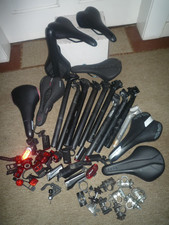 Konvolut WITTKOP Selle Italia Oxygen Stevens Fahrradsattel Lampen Leuchten