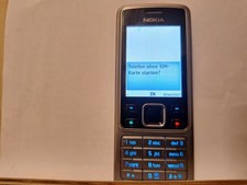 Handy Nokia 6300 - silber (Ohne Simlock).