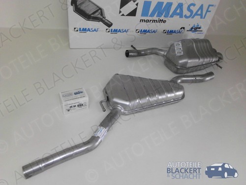 Imasaf auspuff set - imasaf,