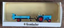 Wiking 2534 Porsche Schlepper mit Stalldung-Breitstreuer