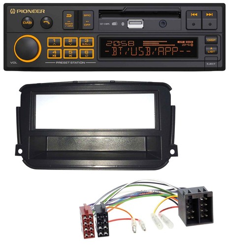 Pioneer dab mp3 usb - mp3, bluetooth