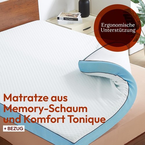 Memory foam matratzenauflage - memory,