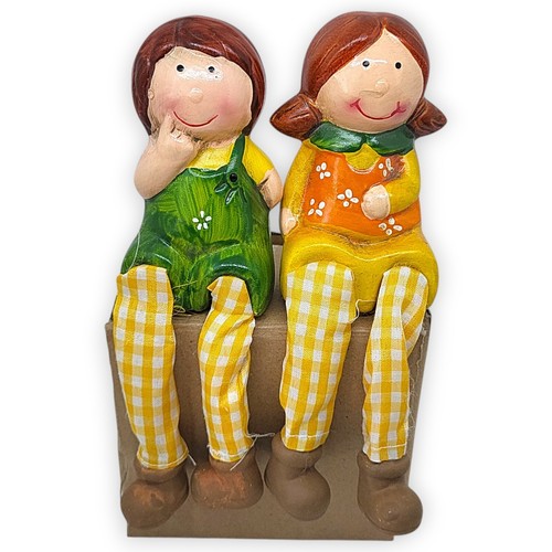 Mädchen junge kantenhocker - mädchen,