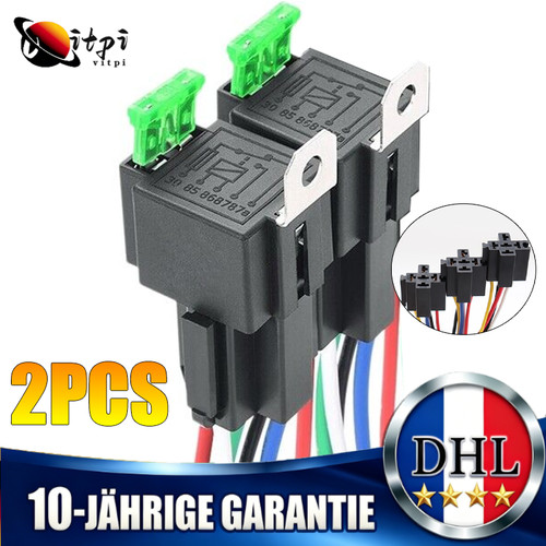 12v kfz relais pin - 12v,