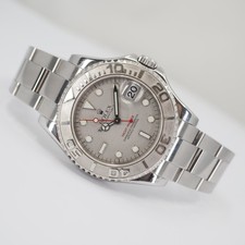 ROLEX YACHTMASTER MEDIUM 168622 EDELSTAHL/PLATIN M-SERIE ca. 2007/08