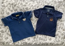 Set Poloshirt Steiff und Lupilu Gr. 86/92 blau