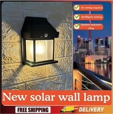 Solar Wolfram Wandleuchte für