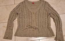 Jacke Damen Strick von Manguun (Gr. XXL), Beige