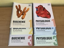 Medizinstudium CoreText 6 HEFTE: Biochemie & Physiologie Vorklinik 4.Aufl. 2024