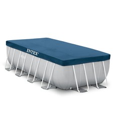 INTEX Poolabdeckung Rechteckig Poolplane Abdeckplane für Pools 400 x 200 cm