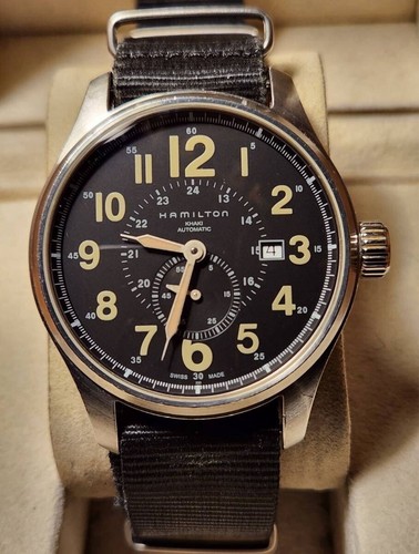 Hamilton khaki offizier - hamilton,