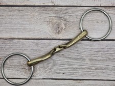 Gebiss Sprenger Novocontact, Sensogan, doppelt gebrochen, 14,5 cm, gebraucht