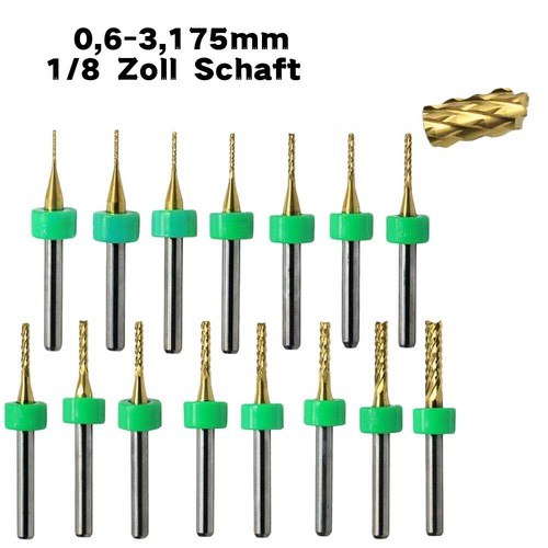 10stk micro 175mm vhm - 10stk,