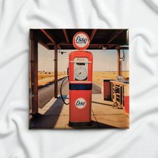 ESSO Alte Zapfsäule Retro |