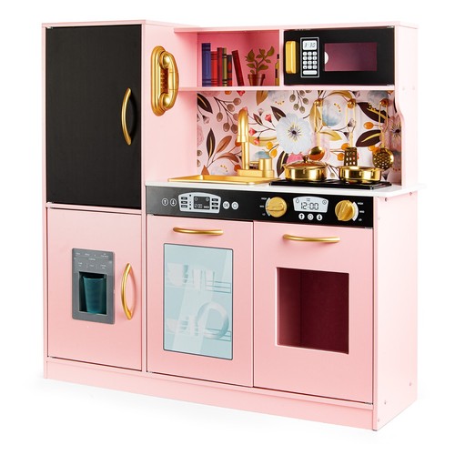 Kinderküche holz memo pink - kinderküche,