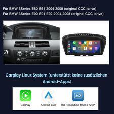 Linux Carplay Android 13 Auto für BMW CCC 5er E60 E61 3er E90 E91 Display Radio