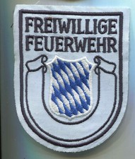 Feuerwehr Abzeichen Bayern schwarz grau (Fa410-3)