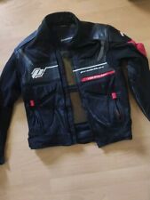 Probiker Bikerjacke Echt Leder Gr 48 Motorradjacke
