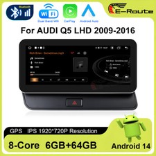 Für Audi Q5 8R MMI 3G 10,25“ Touchscreen Android GPS Navigation CarPlay DAB+ DSP