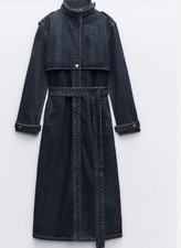 ZARA DAMEN TRF HIGH COLLAR