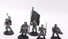 Kommandotrupp der Kompanie, Modular, Warhammer 40k, Imperiale Armee, HQ, Bemalt