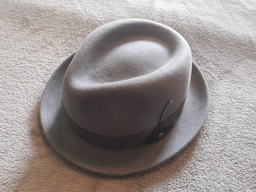 Stetson pork pie hut grau - stetson,