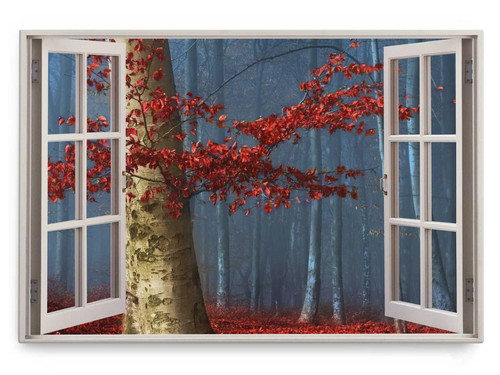 120x80cm wandbild fensterbild - wandbild,