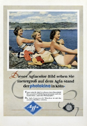 Agfacolor film reklame 195 - film,