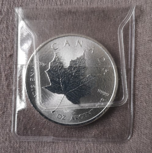 Silber maple leaf - silber,,