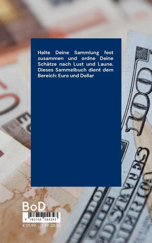 Sammelbuch für banknoten - banknoten, |